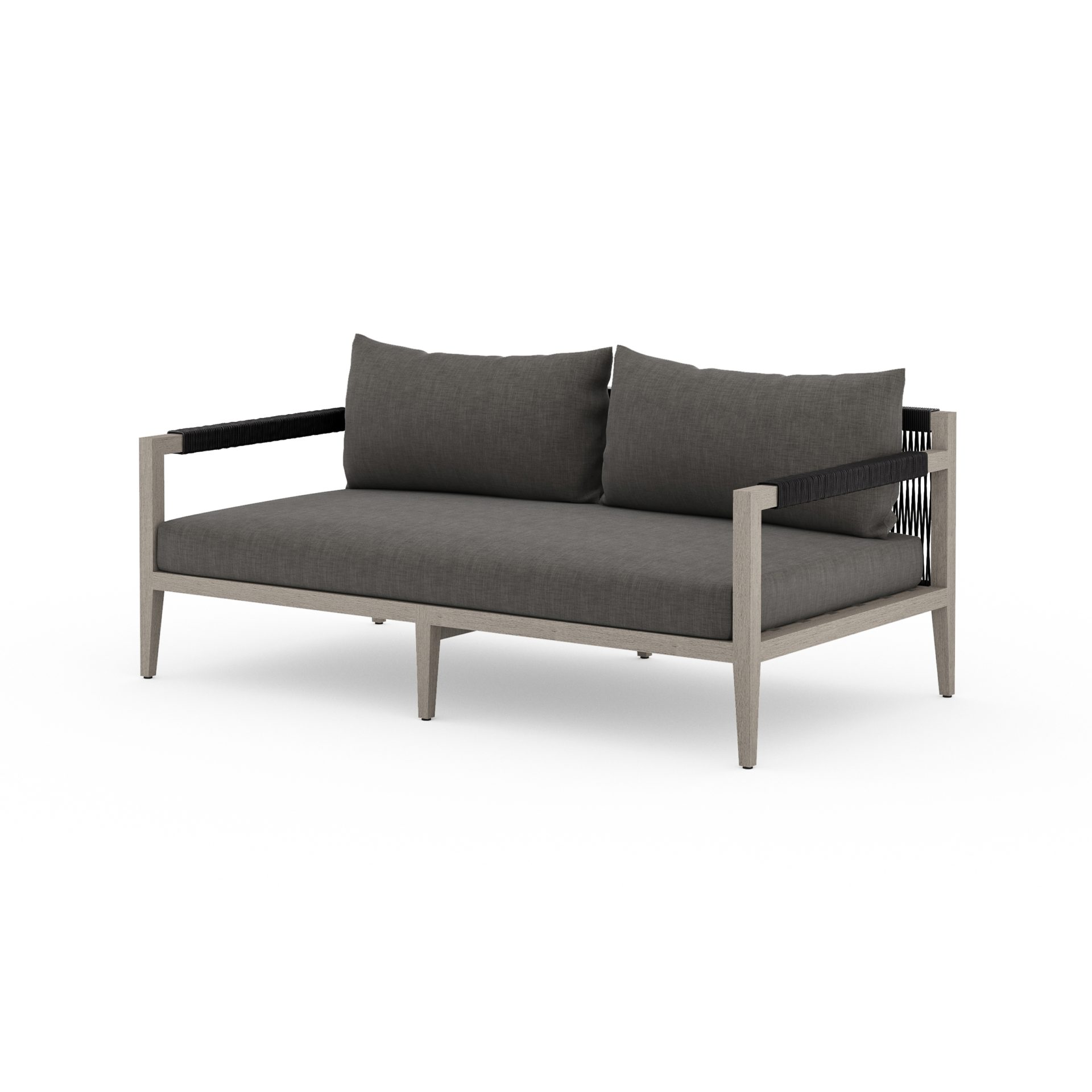 Deerfield Loveseat Charcoal