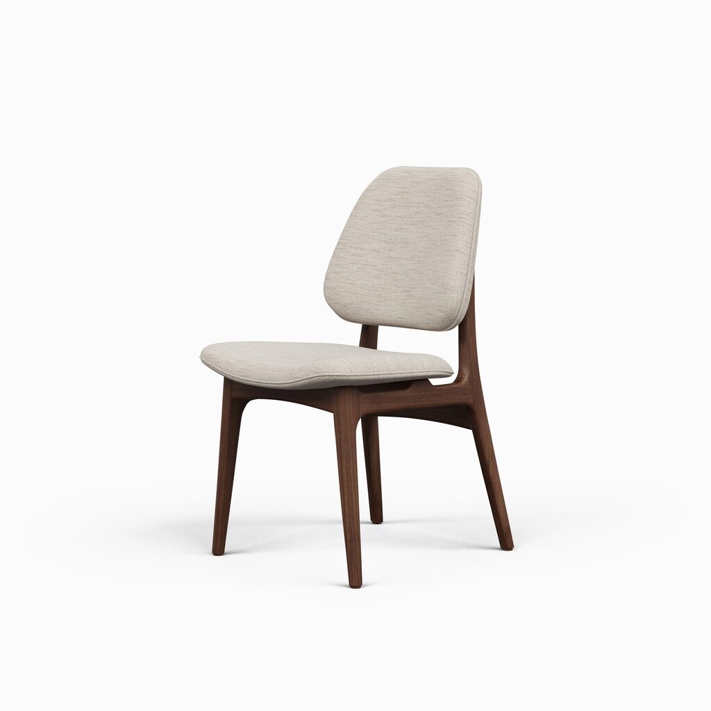 [BSM-208001-06] Ariel Side Chair (Medley Ivory, Nogal)