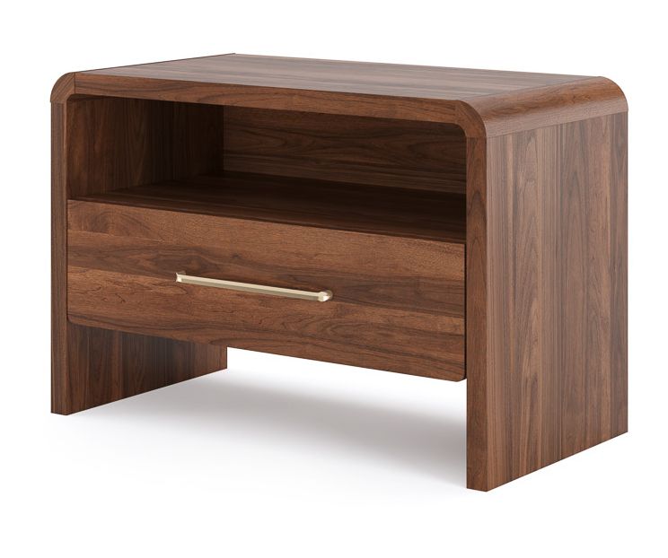 Monica Wide walnut