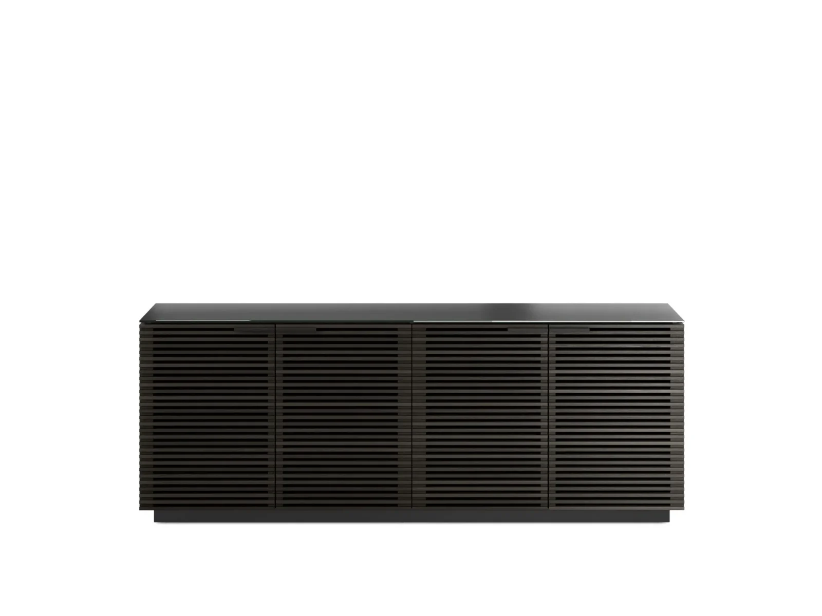 corridor-storage-credenza-8109-BDI-charcoal-slatted-cabinet-with-drawers-1