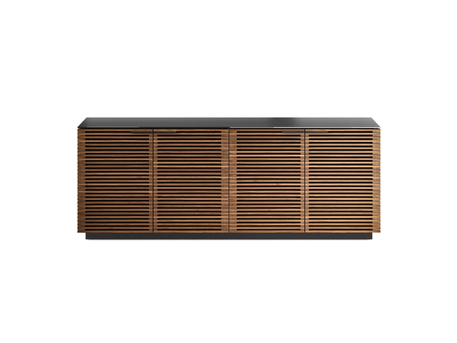 corridor-storage-credenza-8109-BDI-walnut-slatted-cabinet-with-drawers-1