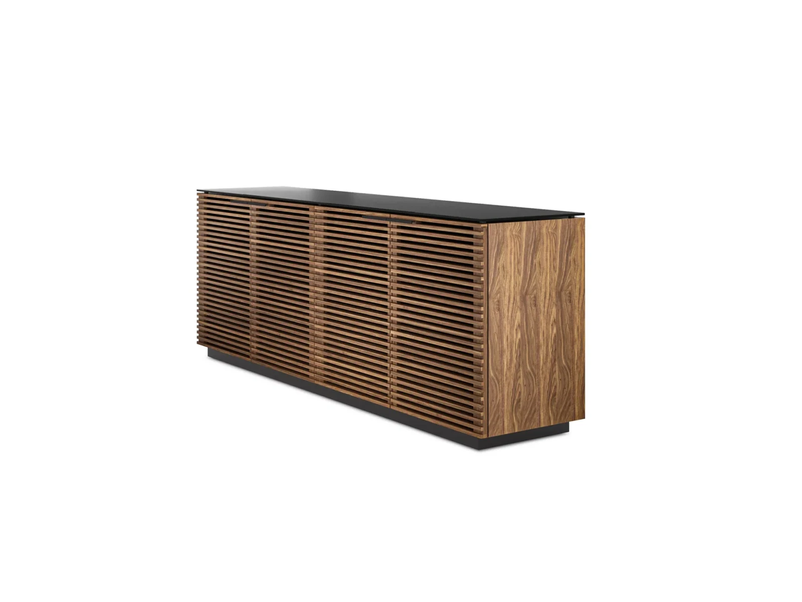 corridor-storage-credenza-8109-BDI-walnut-slatted-cabinet-with-drawers-2