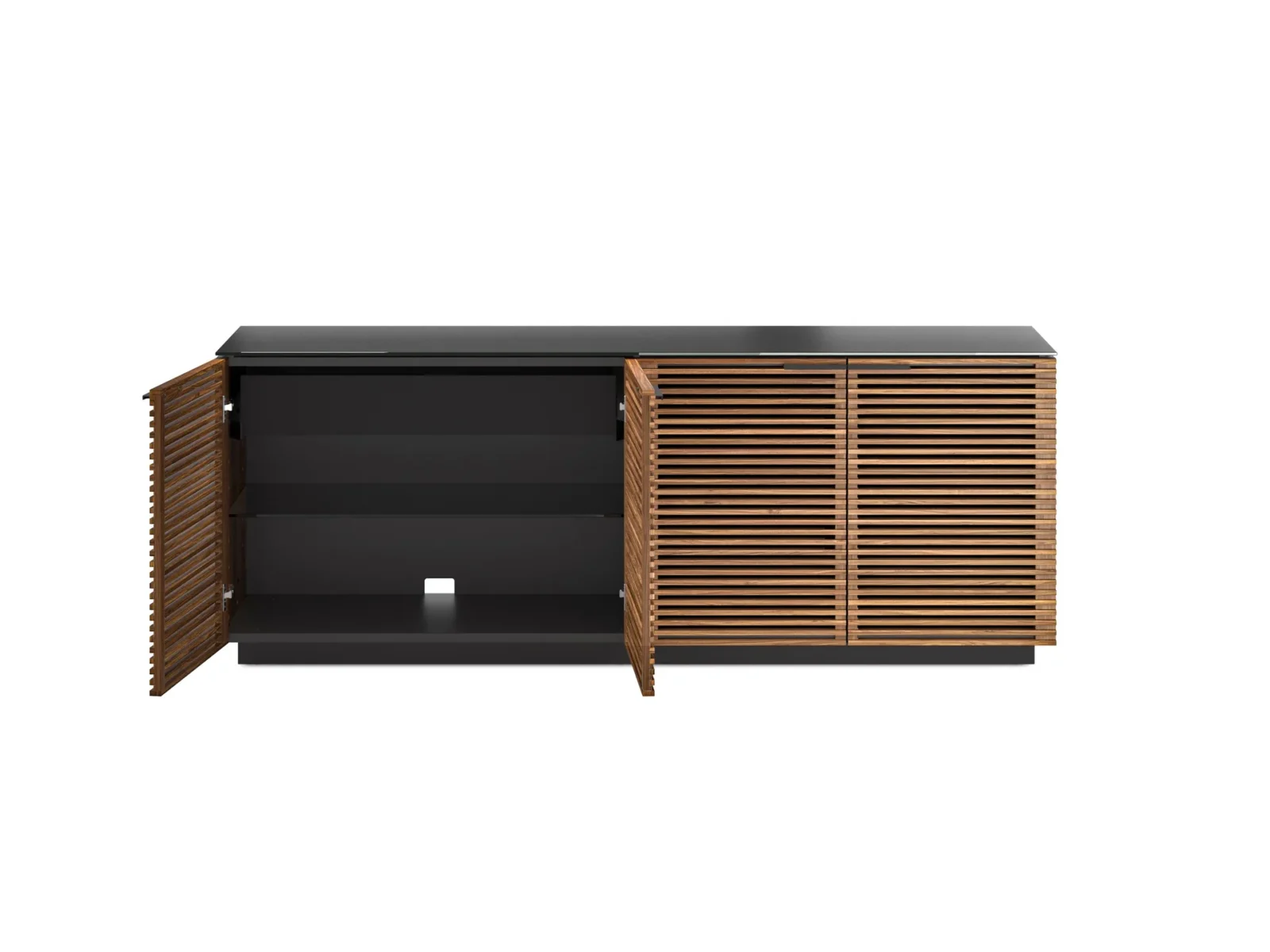 corridor-storage-credenza-8109-BDI-walnut-slatted-cabinet-with-drawers-3