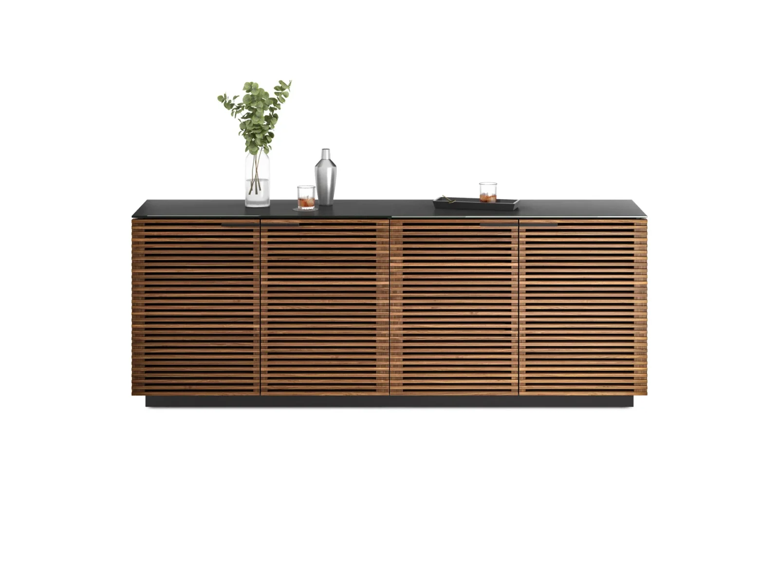 corridor-storage-credenza-8109-BDI-walnut-slatted-cabinet-with-drawers-5